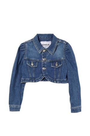 giacca denim crop blu DONDUP KIDS | DFGB026CDS0394098